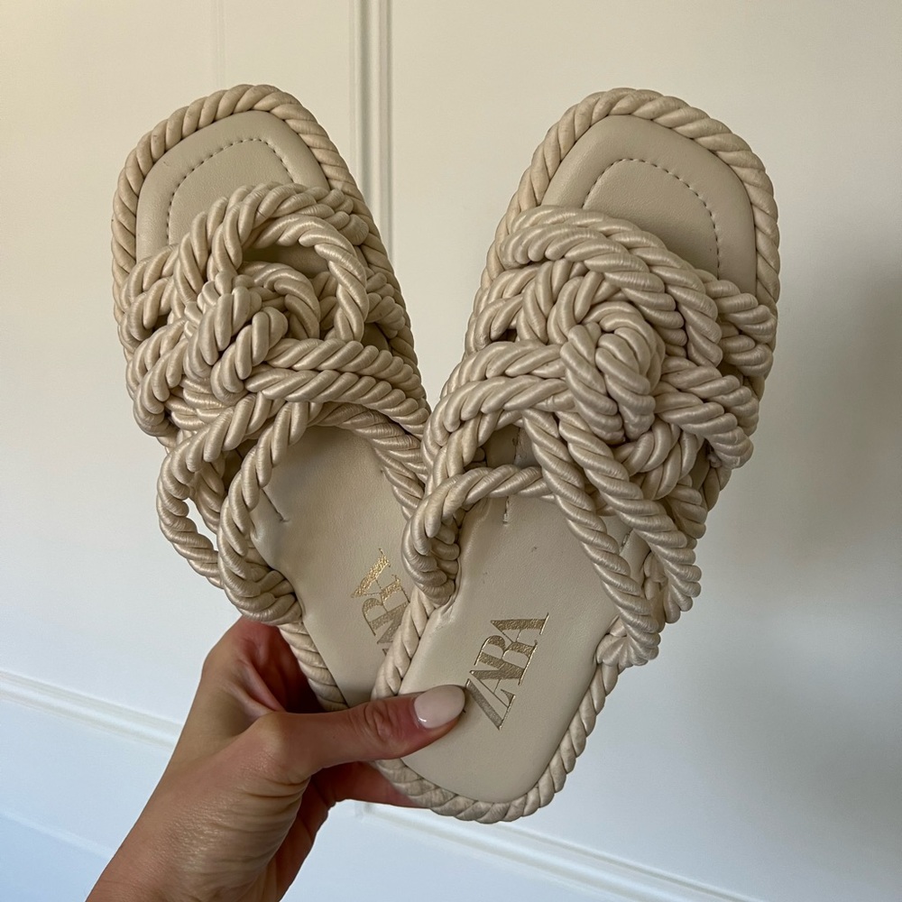 Zara rope sandals